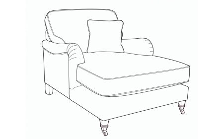 BEATRIX Lounger armchair