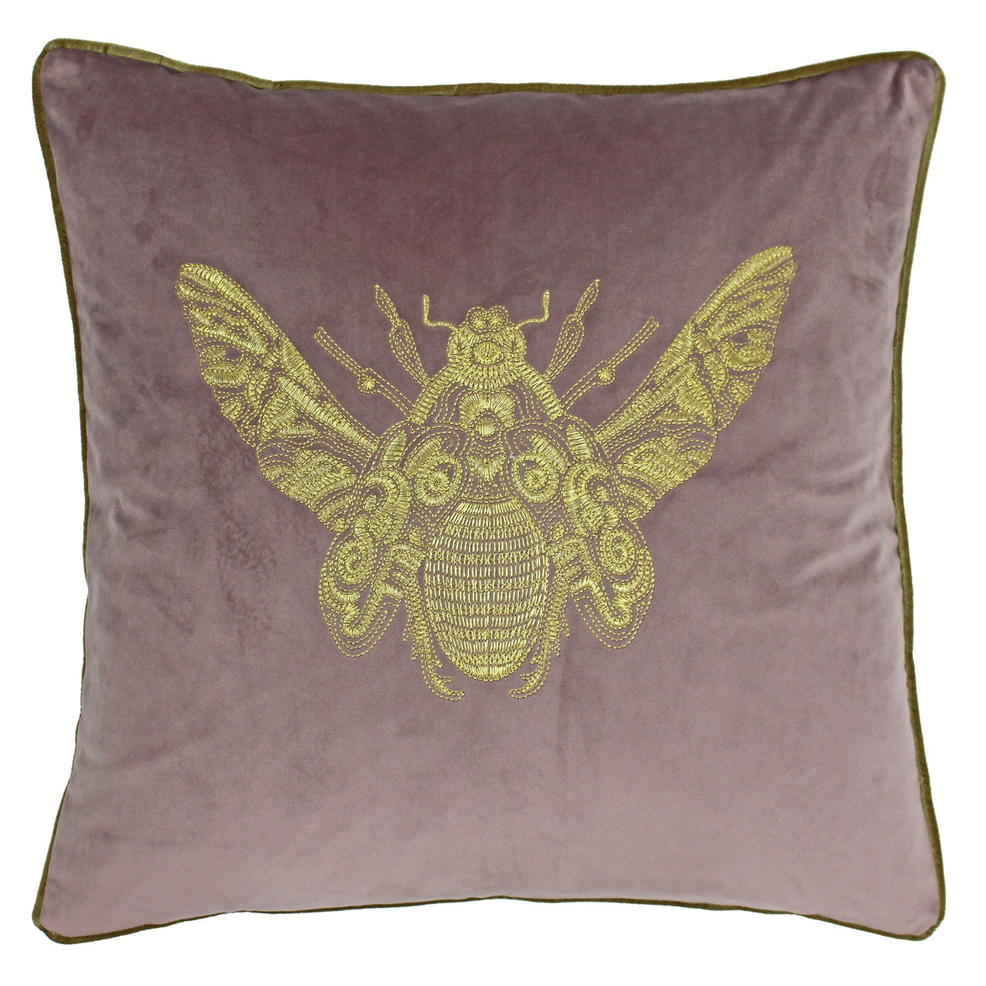 Cerana Bee feather cushion 50cm x 50cm Blush
